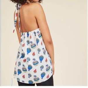 ModCloth Hot Air Balloon Halter Top | Small | Excellent Condition
